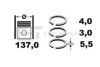 ET ENGINETEAM R1001400 Piston Ring Kit